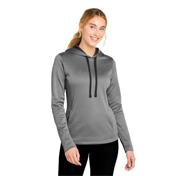 Sport-Tek Ladies PosiCharge Sport-Wick Heather Fleece Hoo...... from ASI 84863 SanMar