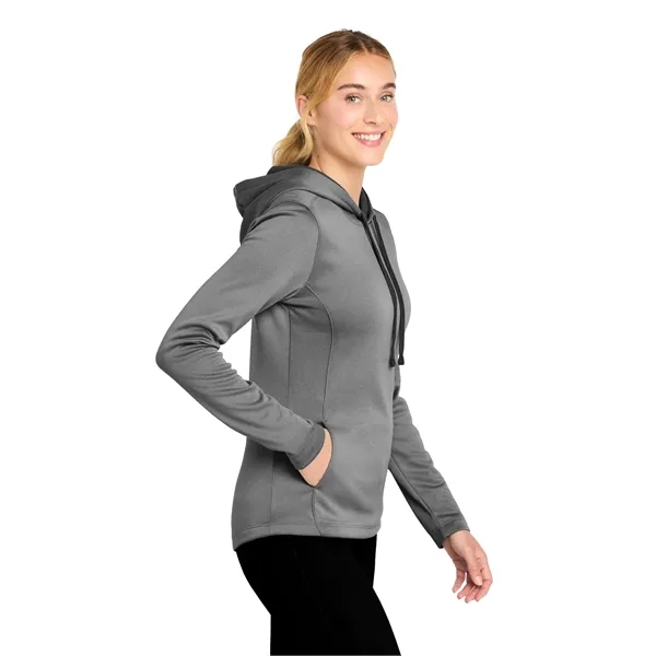 Sport-Tek Ladies PosiCharge Sport-Wick Heather Fleece Hoo...... from ASI 84863 SanMar