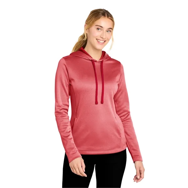 Sport-Tek Ladies PosiCharge Sport-Wick Heather Fleece Hoo...... from ASI 84863 SanMar
