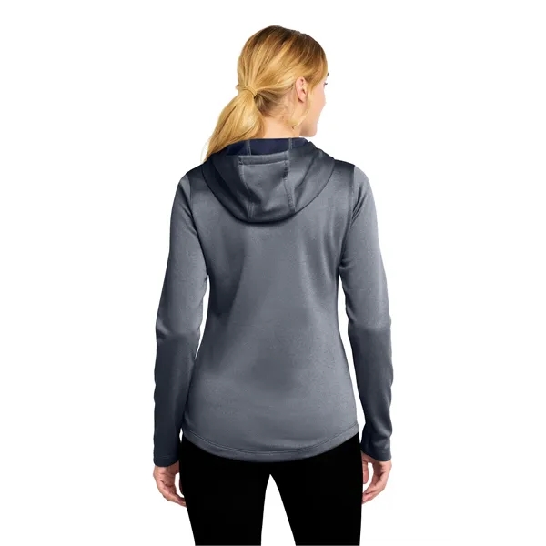 Sport-Tek Ladies PosiCharge Sport-Wick Heather Fleece Hoo...... from ASI 84863 SanMar