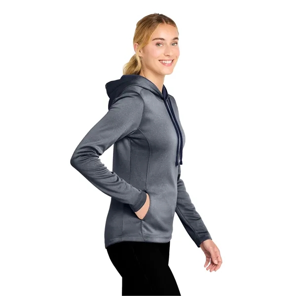 Sport-Tek Ladies PosiCharge Sport-Wick Heather Fleece Hoo...... from ASI 84863 SanMar