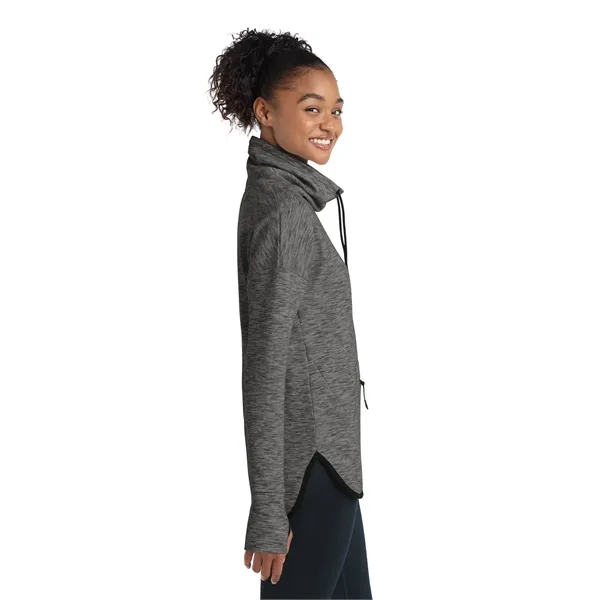 Sport-Tek Ladies Triumph Cowl Neck Pullover... from ASI 84863 SanMar