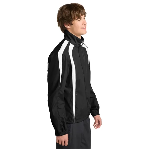 Sport-Tek Colorblock Raglan Jacket.... from ASI 84863 SanMar