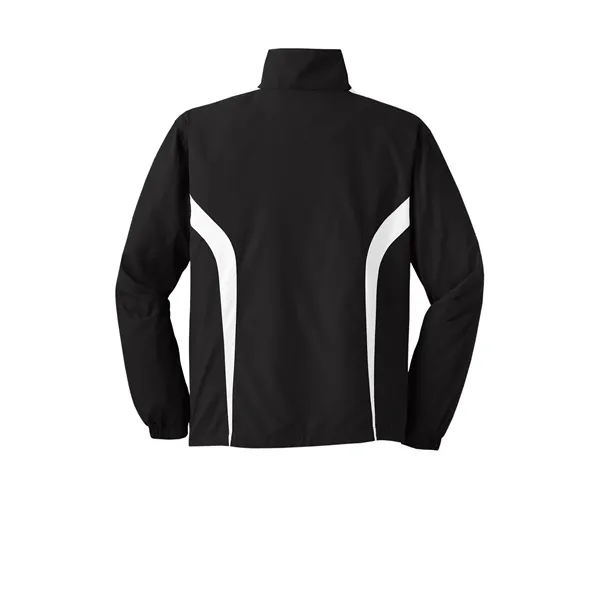 Sport-Tek Colorblock Raglan Jacket.... from ASI 84863 SanMar