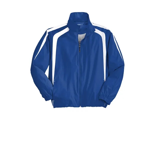 Sport-Tek Colorblock Raglan Jacket.... from ASI 84863 SanMar