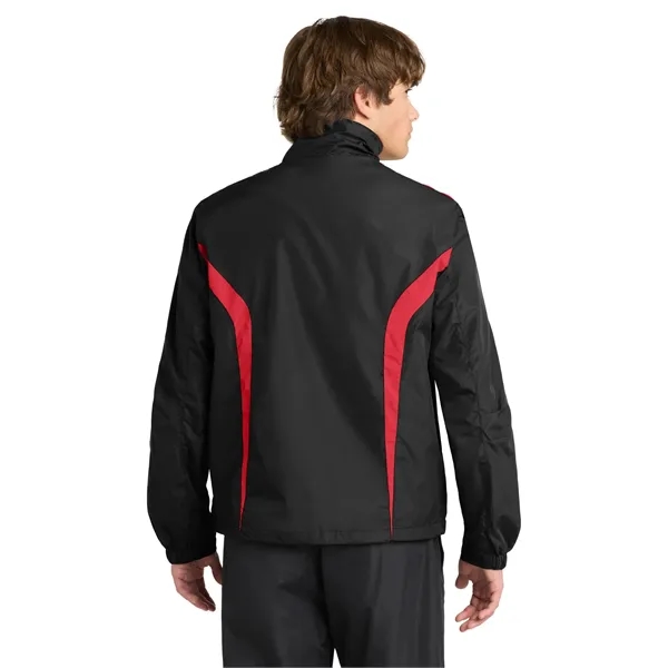 Sport-Tek Colorblock Raglan Jacket.... from ASI 84863 SanMar