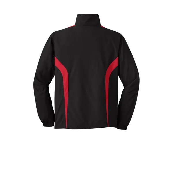 Sport-Tek Colorblock Raglan Jacket.... from ASI 84863 SanMar