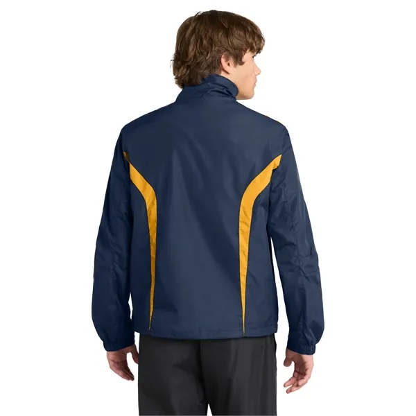 Sport-Tek Colorblock Raglan Jacket.... from ASI 84863 SanMar