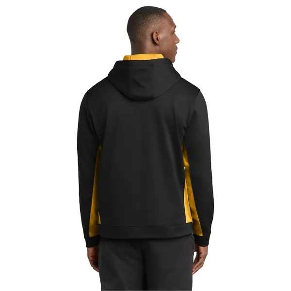 Sport-Tek Sport-Wick Fleece Colorblock Hooded Pullover.... from ASI 84863 SanMar