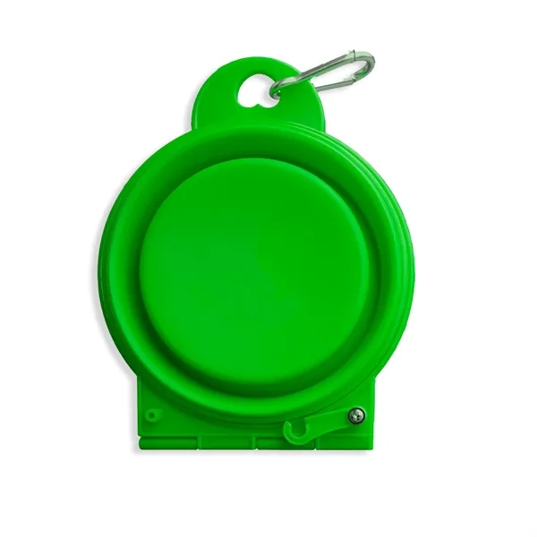 Collapsible Pet Bowl with two bowls that hold 300 ml of... from ASI 54040 Fey Promo / Mi Line by Fey