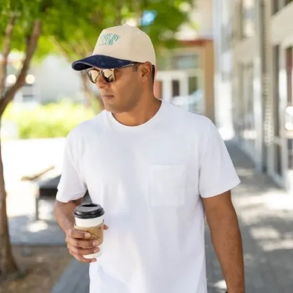 5-Panel Hat - Curved Brim - Structured - Corduroy.  The... from ASI 74710 Numo