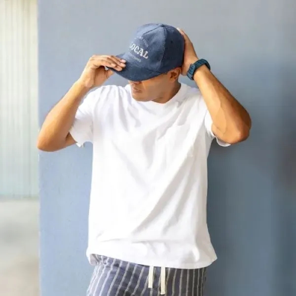 5-Panel Hat - Flat Brim - Unstructured - Corduroy.  One... from ASI 74710 Numo