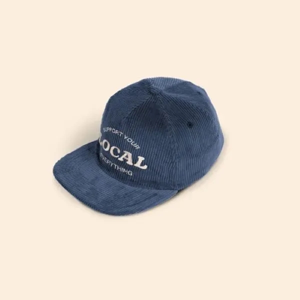 5-Panel Hat - Flat Brim - Unstructured - Corduroy.  One... from ASI 74710 Numo