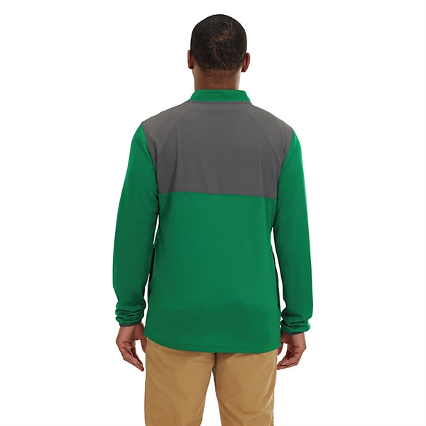 Weld Hybrid Pullover with 4-way stretch woven fabric front panel and... from ASI 37461 Augusta Sportswear