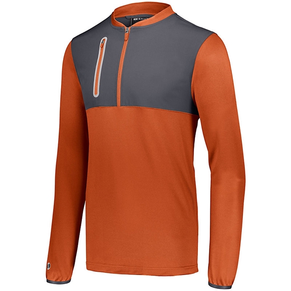 Weld Hybrid Pullover with 4-way stretch woven fabric front panel and... from ASI 37461 Augusta Sportswear
