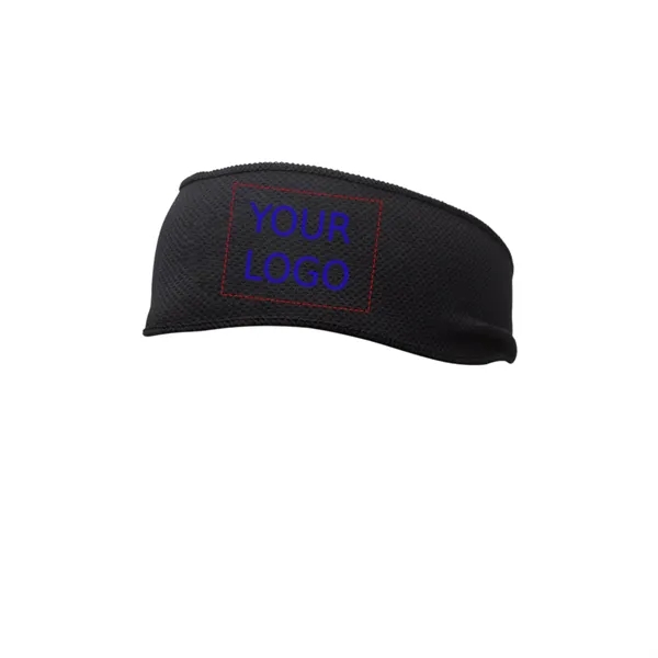 Athletic tie back polyester sports headband plus 1 color silkscreen imprint... from ASI 37218 Athena Promo (tm)