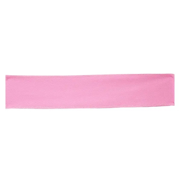 Athletic tie back polyester sports headband plus 1 color silkscreen imprint... from ASI 37218 Athena Promo (tm)
