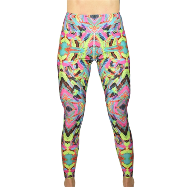 Fully Customized Yoga Pants with side pocket made of 240gsm 88%... from ASI 72657 Active Life Promo / Active Life Promo