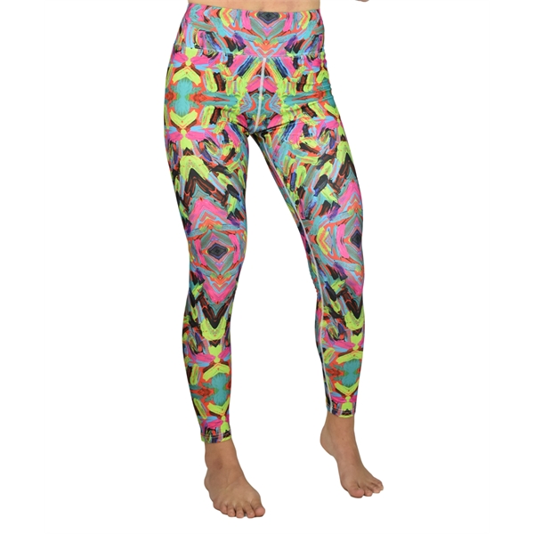 Fully Customized Yoga Pants with side pocket made of 240gsm 88%... from ASI 72657 Active Life Promo / Active Life Promo