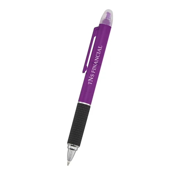 Sayre twist-action pen with black ink, an extra-wide pocket clip, and... from ASI 61125 Hit Promotional Products / Hit®