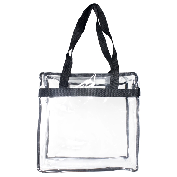 Clear zippered stadium tote bag.... from ASI 93520 Ventura Inc