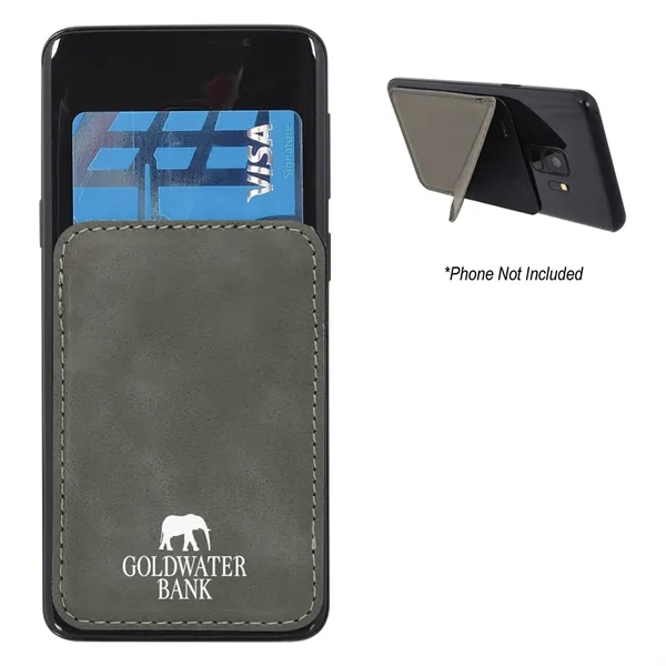 Phone wallet with space for cards and cash and a kickstand... from ASI 61125 Hit Promotional Products / Hit®