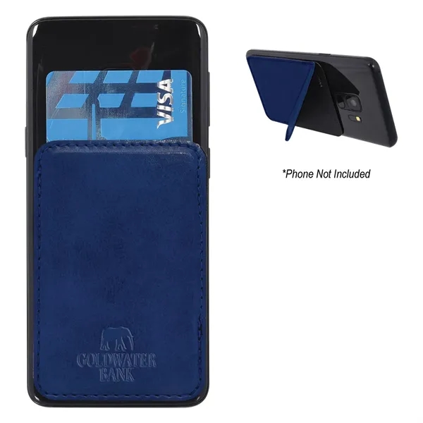 Phone wallet with space for cards and cash and a kickstand... from ASI 61125 Hit Promotional Products / Hit®