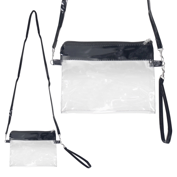 Clear PVC Sling-Over Pouch... from ASI 93520 Ventura Inc