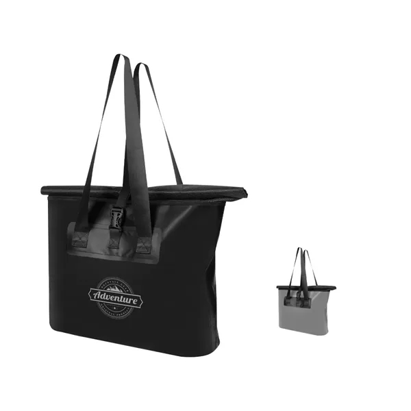 Water-resistant dry tote bag with roll top closure and clip.... from ASI 61125 Hit Promotional Products / Hit®