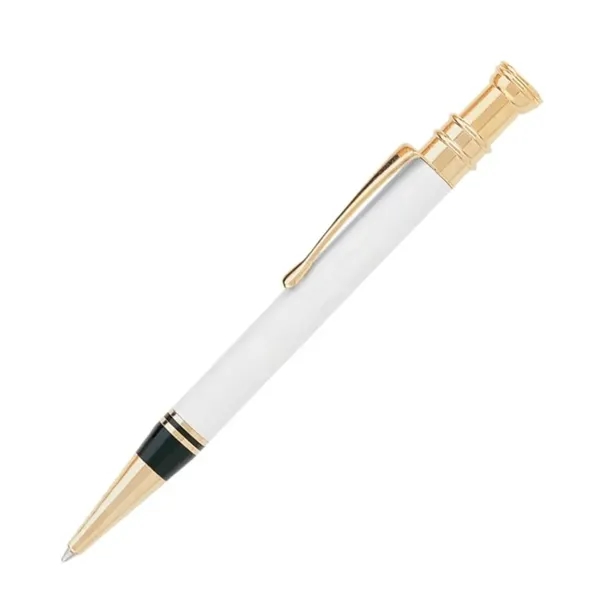 Click action ballpoint pen in pearl white body that comes in... from ASI 68190 Lungsal / Lungsal