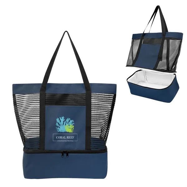 rPET tote bag with PEVA lining with cooler and 22" handles.... from ASI 61125 Hit Promotional Products / Hit®