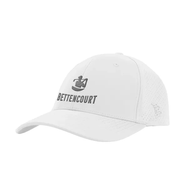 6 panel, mid profile polyester/spandex cap with stretch-fit sweatband and adjustable... from ASI 61125 Hit Promotional Products / Hit®