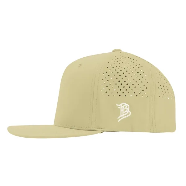 6 panel performance cap with moisture-wicking material and adjustable plastic snap... from ASI 61125 Hit Promotional Products / Hit®
