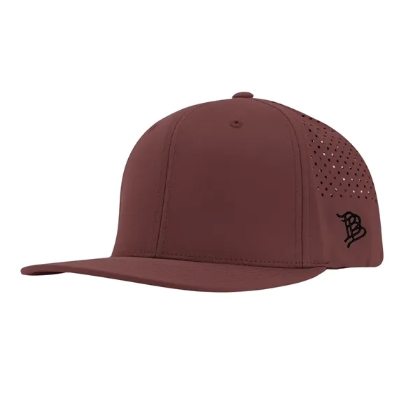 6 panel performance cap with moisture-wicking material and adjustable plastic snap... from ASI 61125 Hit Promotional Products / Hit®