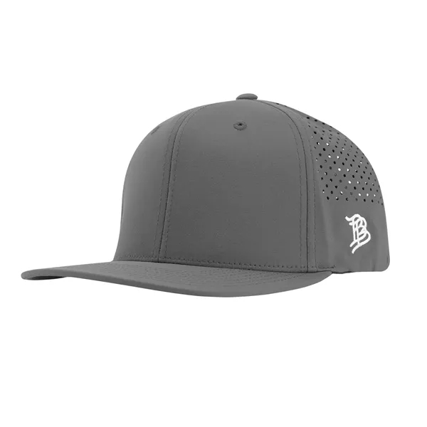 6 panel performance cap with moisture-wicking material and adjustable plastic snap... from ASI 61125 Hit Promotional Products / Hit®