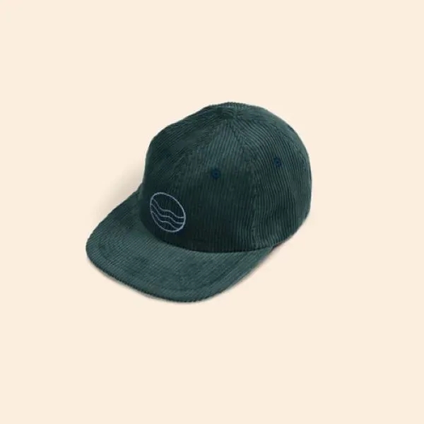 6-Panel Hat - Flat Brim - Unstructured - Corduroy.  One... from ASI 74710 Numo