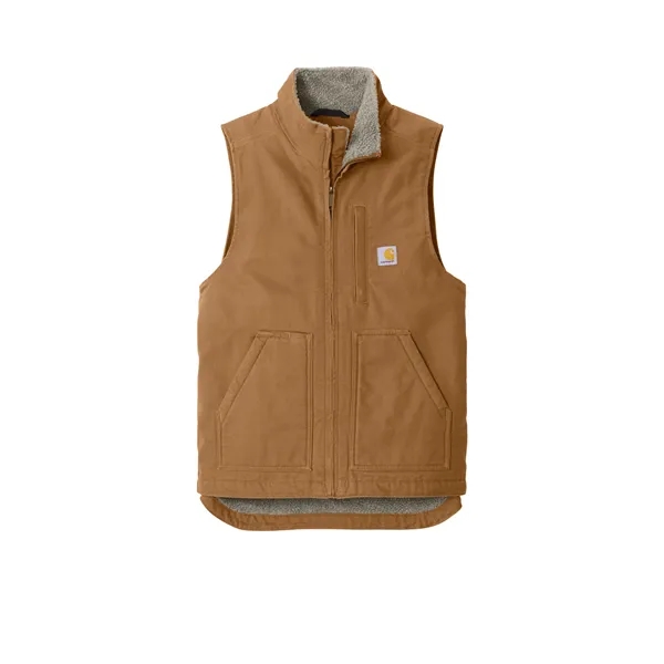 Carhartt Sherpa-Lined Mock Neck Vest... from ASI 84863 SanMar