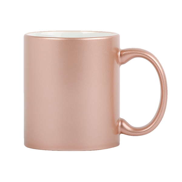 4.75" x 3.75" x 3.25" ceramic mug with metallic finish and... from ASI 74710 Numo / NUMO