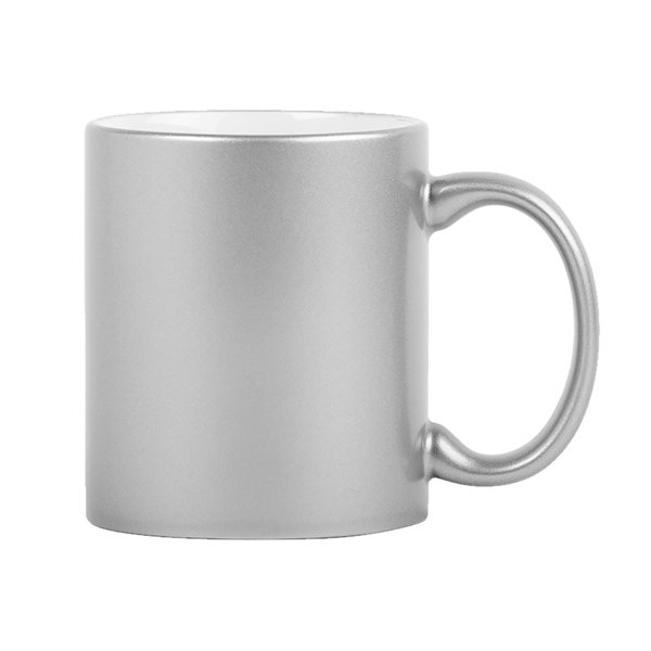 4.75" x 3.75" x 3.25" ceramic mug with metallic finish and... from ASI 74710 Numo / NUMO