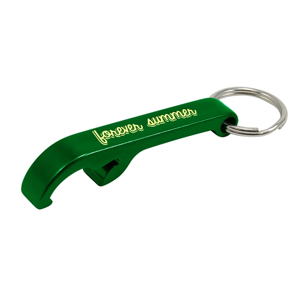 Aluminum bottle opener with keyring.... from ASI 74710 Numo / NUMO