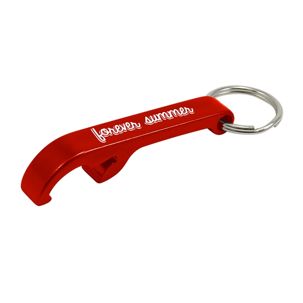 Aluminum bottle opener with keyring.... from ASI 74710 Numo / NUMO