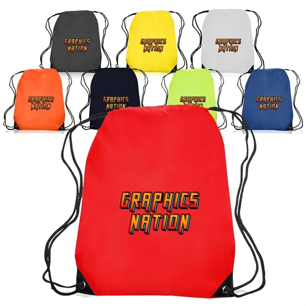 14" x 18" polyester drawstring bag.... from ASI 39552 BEL Promo