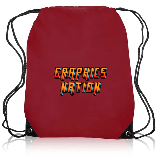 14" x 18" polyester drawstring bag.... from ASI 39552 BEL Promo