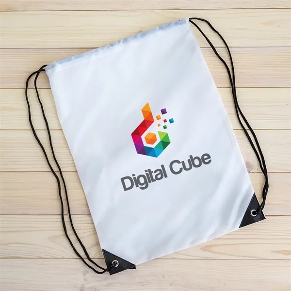 14" x 18" polyester drawstring bag.... from ASI 39552 BEL Promo