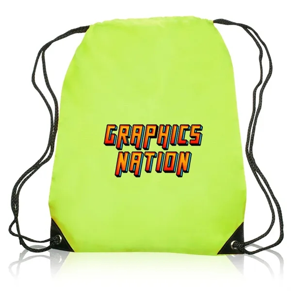 14" x 18" polyester drawstring bag.... from ASI 39552 BEL Promo