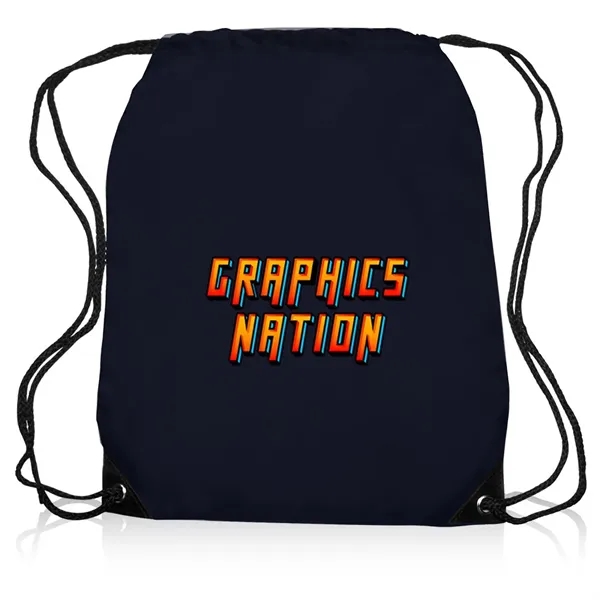 14" x 18" polyester drawstring bag.... from ASI 39552 BEL Promo