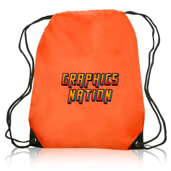 14" x 18" polyester drawstring bag.... from ASI 39552 BEL Promo