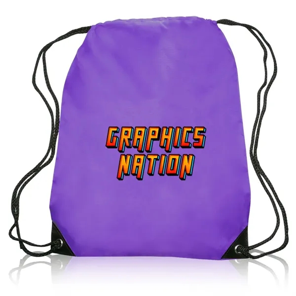 14" x 18" polyester drawstring bag.... from ASI 39552 BEL Promo