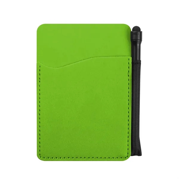 Executive Cell Phone Wallet with Pen... from ASI 40480 Koozie Group