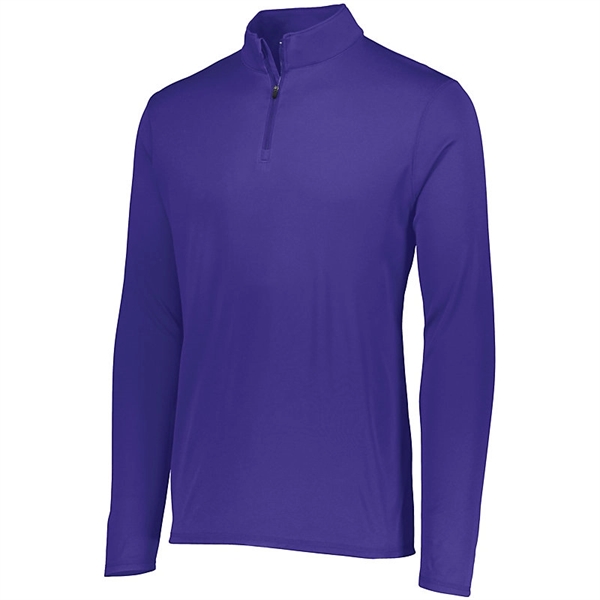 Attain 1/4 Zip Pullover with 100% polyester wicking knit... from ASI 37461 Augusta Sportswear